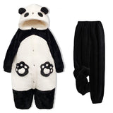 Combinaison pyjama femme panda
robe et pantalon