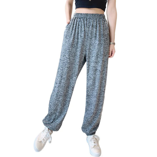 Bas de pyjama femme coton
 gris foncé