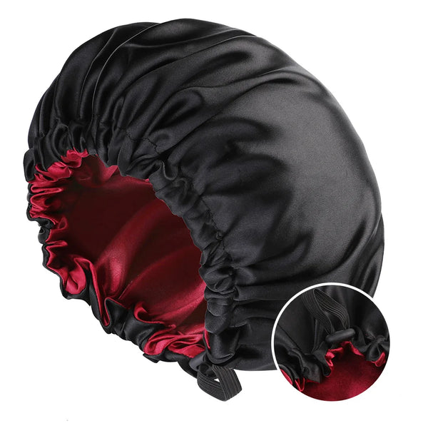Bonnet de nuit chaud
 noir