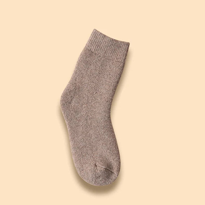Chaussette de nuit en laine hommes ou femmes kaki