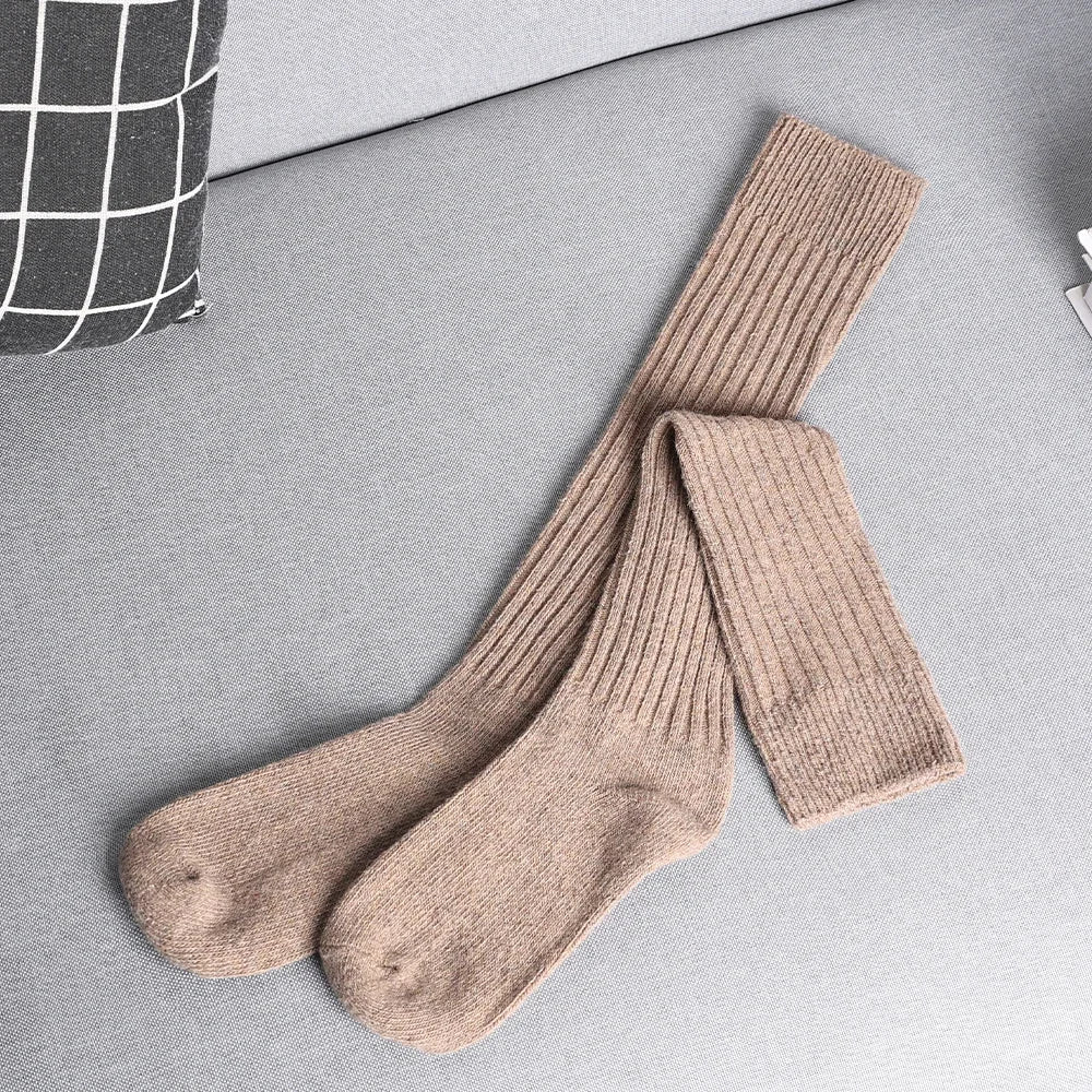 Chaussettes nuit femme roses