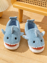 Chausson requin homme bleu clair