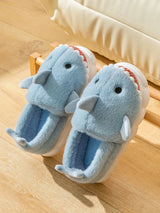 Chausson requin homme bleu clair
