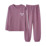 Ensemble pyjama en coton rose