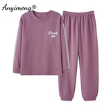 Ensemble pyjama en coton rose