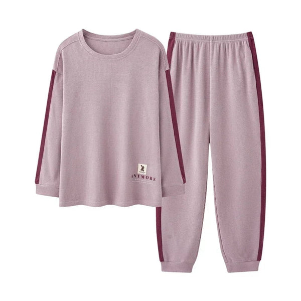 Ensemble pyjama en coton  rose