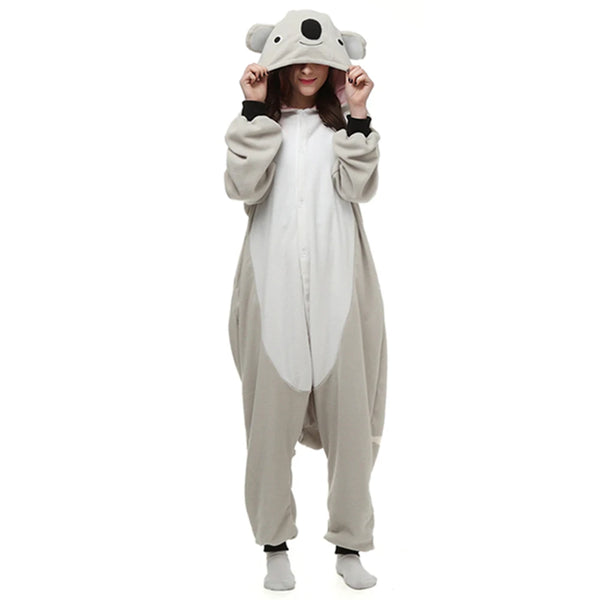 Combinaison polaire pyjama femme