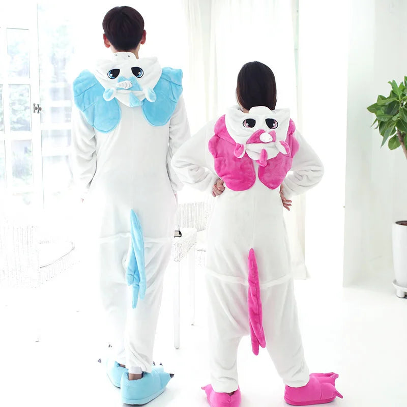 Combinaison pyjama licorne femme