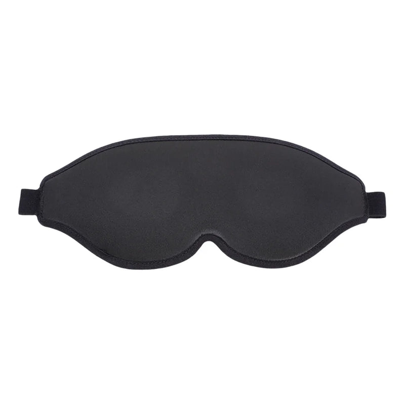 Masque de sommeil 3D pour femmes et hommes noir