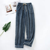 Pantalon pyjama polaire homme
bleu