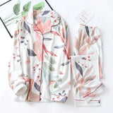Pyjama femme au printemps  blanc