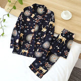 Pyjama femme au printemps NOIR