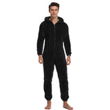 Pyjama grenouillère homme noir