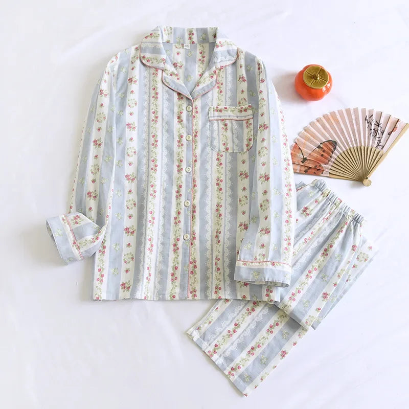 Pyjamas femme chaud printemps gris
