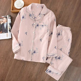 Pyjamas femme chaud printemps rose