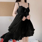 Robe de chambre noire femme 