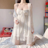 Robe de chambre blanche femme 