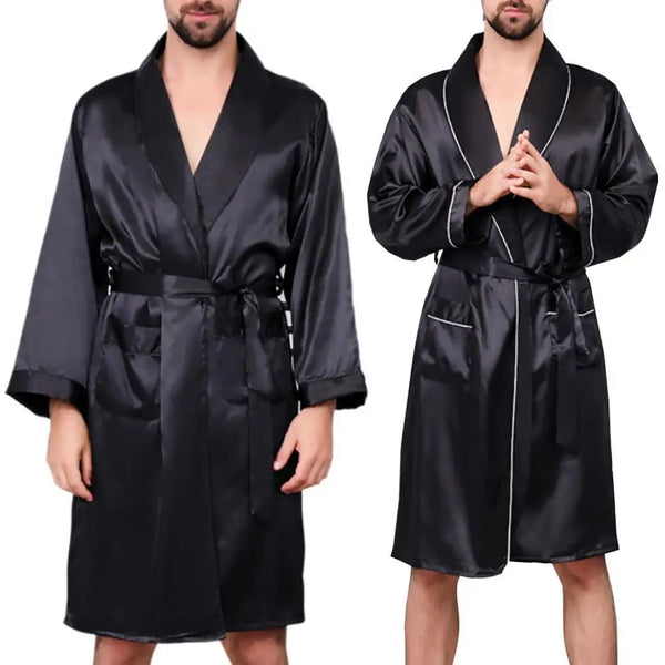 Robe de chambre courtelle homme noire