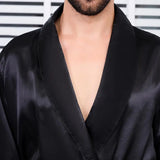 Robe de chambre courtelle homme noire