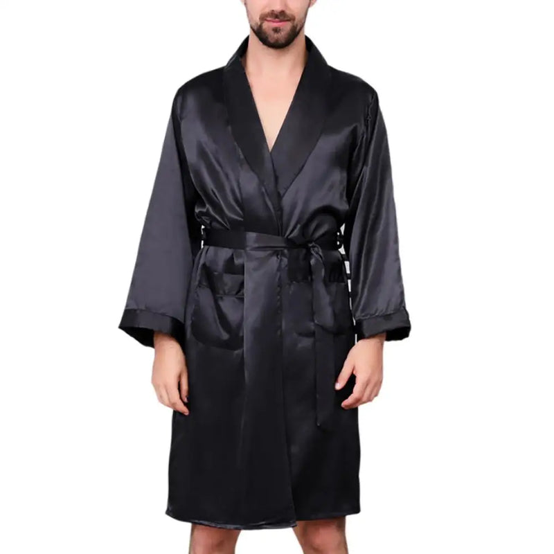 Robe de chambre courtelle homme noire
