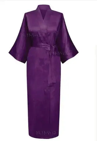 Robe de chambre femme satin polaire
 violet