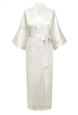 Robe de chambre femme satin polaire
 rouge