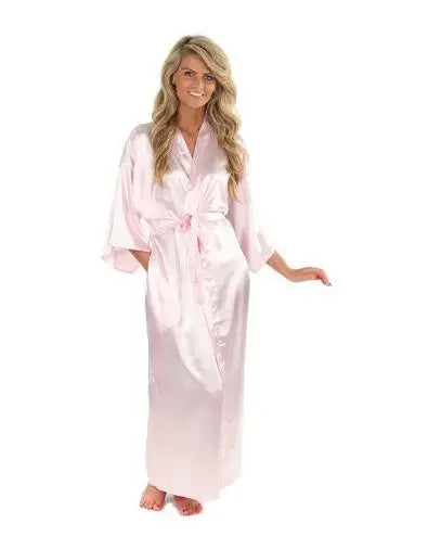 Robe de chambre femme satin polaire
 rose