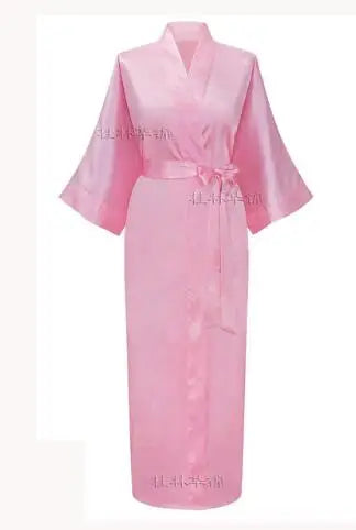 Robe de chambre femme satin polaire
 rose