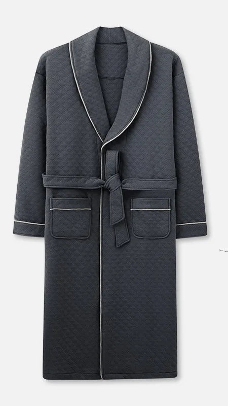 Robe de chambre homme noire