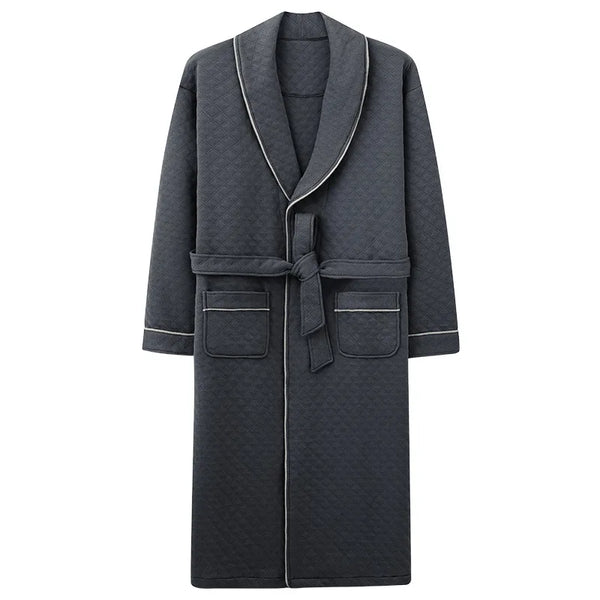 Robe de chambre homme noire