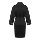 Robe de chambre été pour homme noir