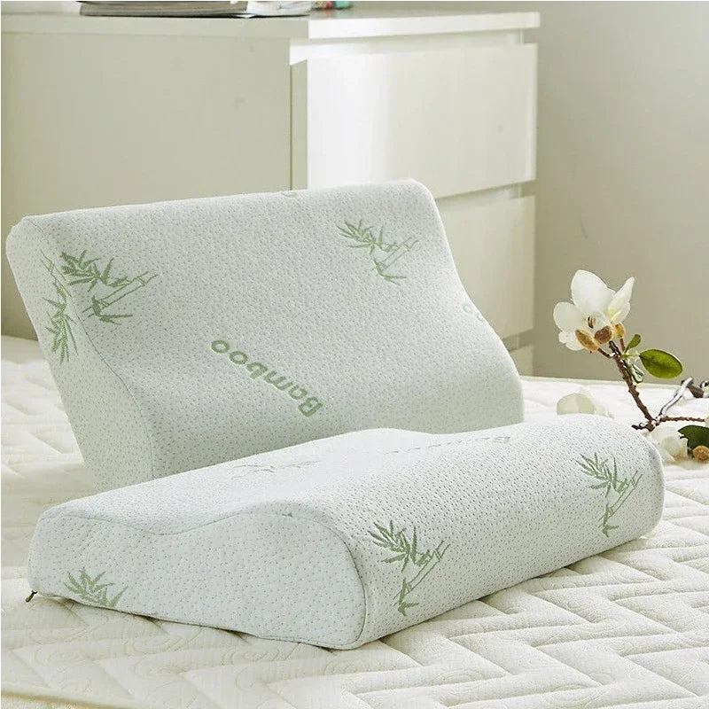 Oreiller ergonomique cervical bambou
