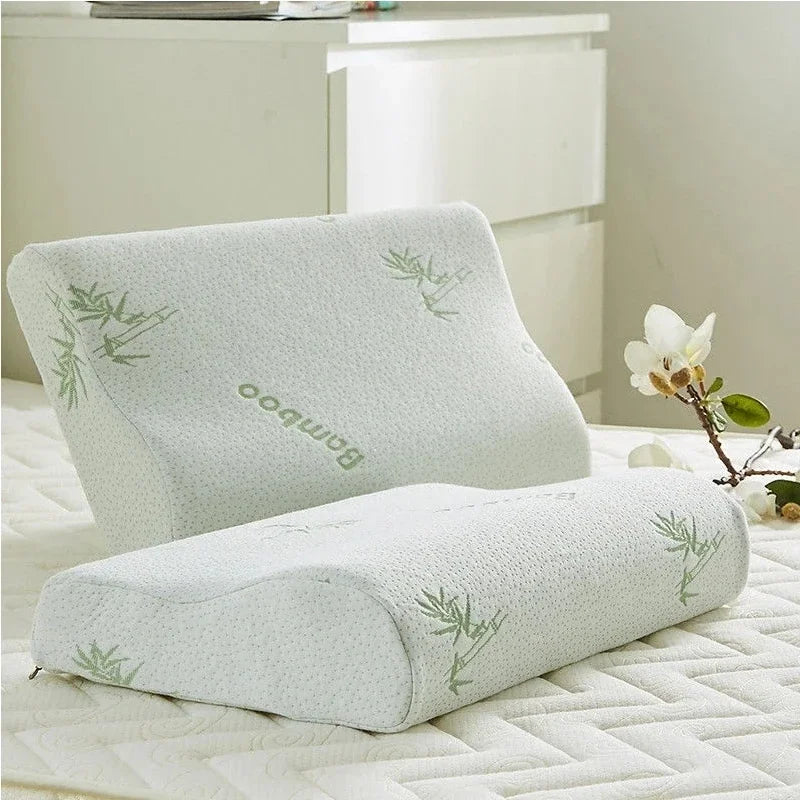 Oreiller ergonomique cervical bambou