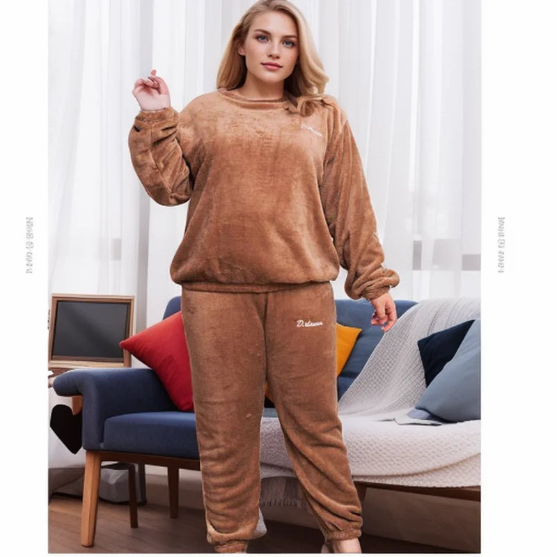 Pyjama chaud polaire femme