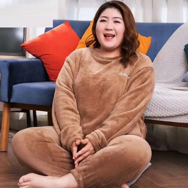 Pyjama chaud polaire femme