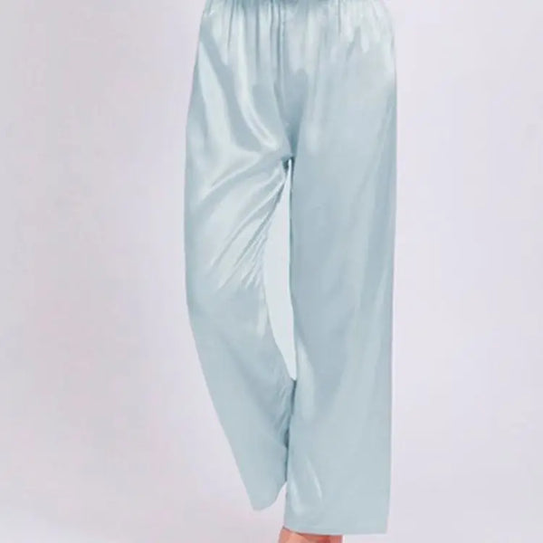 Pantalon pyjama femme satin