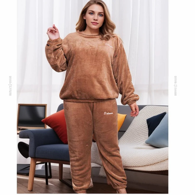 Pyjama chaud polaire femme