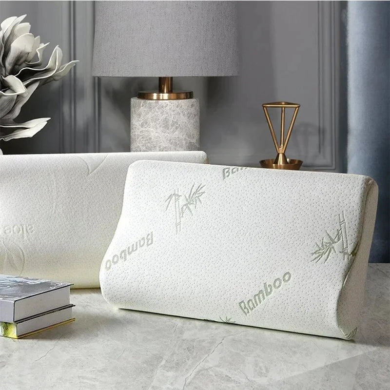 Oreiller ergonomique cervical bambou
