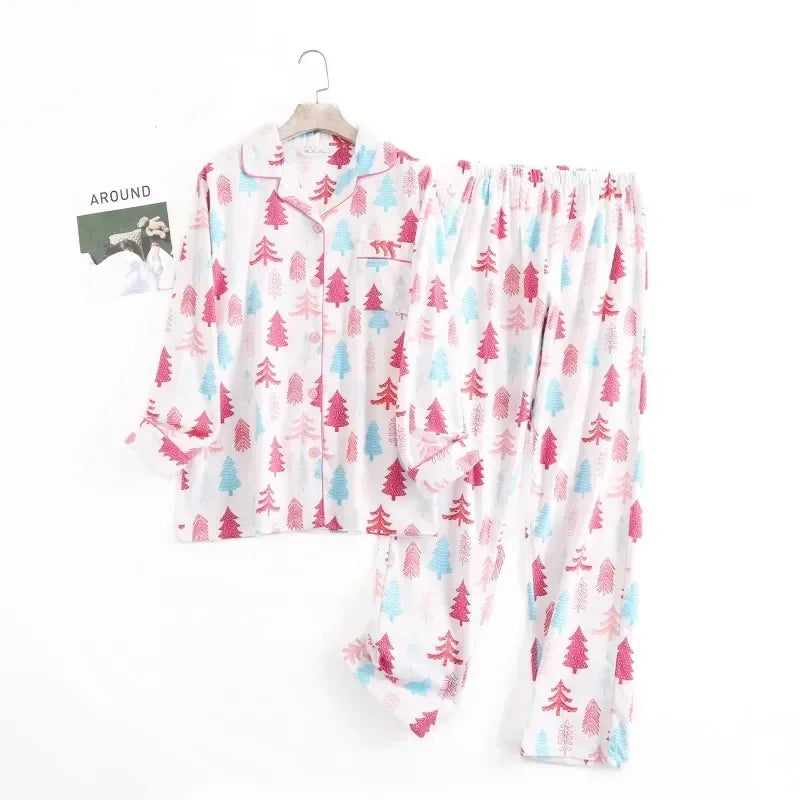 pyjama femme flanelle de coton noel