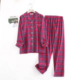 pyjama femme flanelle de coton MOTIF ANGLAIS