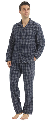 pyjama flanelle homme moderne imprimé
